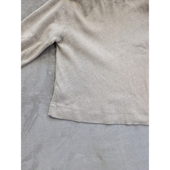 Lucky Brand Knitted Hoodie Womens Medium M Beige Cream - Picture 16 of 16